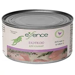 Вологий корм Essence для кошенят, з куркою, 200 г (20383)
