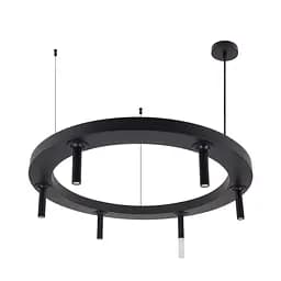 Люстра Brille светодиодная подвесная 20W NW BK (BR-01 688S/4)