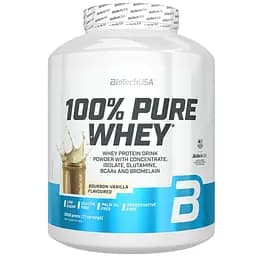 Протеїн BiotechUSA 100% Pure Whey Bourbon vanilla Бурбонська ваніль 2 кг