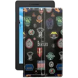 Чехол StatusCASE из экокожи для планшета Lenovo Tab E7 TB7104L Битлз