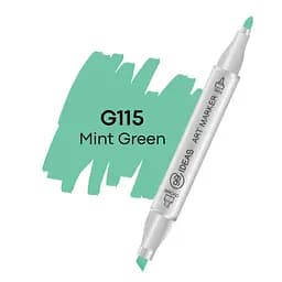 Маркер двухсторонний Мятно-зеленый, G115, 99IDEAS