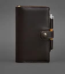 Шкіряний блокнот (Софт-бук) 4.0 темно-коричневий