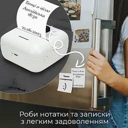 Портативний термопринтер JETIX Mini Printer Student, мобільний міні принтер для смартфона - мініатюра 6
