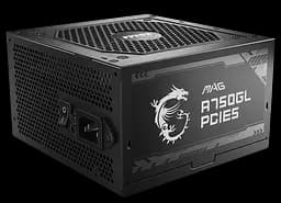 Блок живлення MSI MAG A750GL PCIE5 750W 80+ Gold (MAG A750GL PCIE5) - мініатюра 2