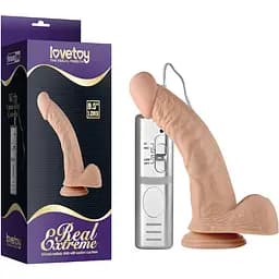 Вибратор Lovetoy Real Extreme 22 см телесный