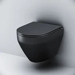 Унітаз підвісний FlashClean з сидінням мікроліфт AM.PM Spirit V2.0 C701700MBSC