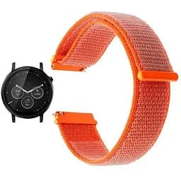 Нейлоновий ремінець для годинника Motorola Moto 360 2nd gen (42 мм ) Orange
