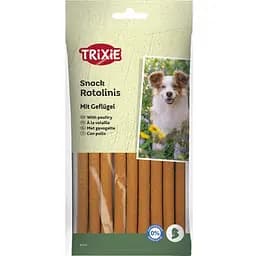 Ласощі Trixie Soft Snack Rotolinis для собак палички з м'ясом свійських птахів 120 г