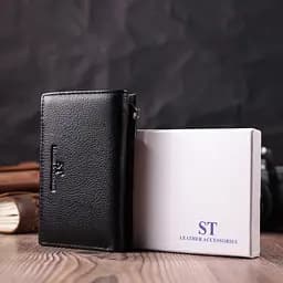 Жіночий шкіряний гаманець ST Leather 12.2х8х2 см acs0028427 - мініатюра 8