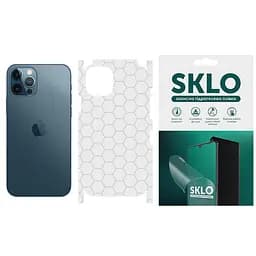 Захисна плівка SKLO Back (тил+грані) Transp. для Apple iPhone 6/6s plus (5.5) Прозорий / Стільники