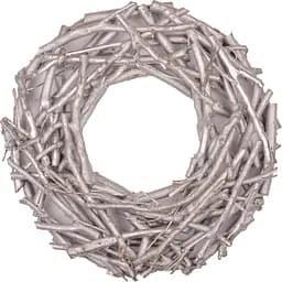Вінок Yes! Fun ротанговий 30 см срібний (974244)