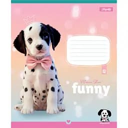 Набір зошитів 1 Вересня Funny Pets А5 12 аркушів у лінію 25 шт. (768209) - мініатюра 5