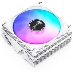 Кулер для процесора Jonsbo HX4170D білий алюміній/мідь 1x92 мм RGB PWM для Intel 115x/1200/1700 AMD AMx/FMx