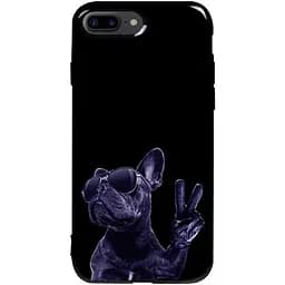 Чохол-накладка Toto Pure TPU 2 mm Print Case Apple iPhone 7 Plus/8 Plus #80 Cooldog Black