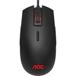 Мишка AOC GM500 ігрова, 5000dpi., 8кн., RGB PMW3325 чорна