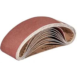 Стрічка шліфувальна Vitals 75x533 мм з. 120, 10 шт. коричнева (173575)