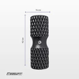 Масажний ролик EasyFit Grid Roller EPP 42 см - мініатюра 5