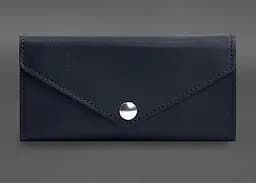 Кожаный клатч (портмоне) на кнопке 5.0