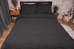 Пододеяльник Moon&Star Бязь Gold Люкс Gray Stripe Полуторный 143x210 см