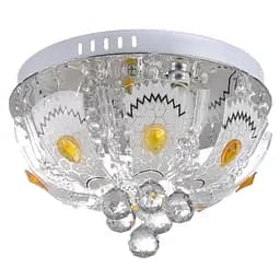 Люстра стельова Brille торт кришталева E14 CH (BCL-455C/3)