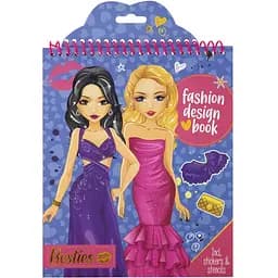 Книга модельєра Besties, 20 аркушів, синя (961004)