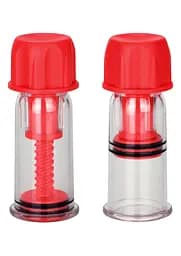 Помпа для сосків CalExotics COLT Nipple Pro-Suckers 10.3 см червоний