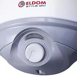 Водонагрівач Eldom STYLE 30 л, 1500 Вт, мокрий ТЕН, вертикальний, SLIM, білий (72269W) - мініатюра 4
