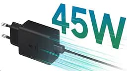 Зарядний пристрій Samsung 45W PD чорний EP-TA845XBEGRU - мініатюра 3