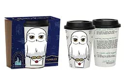 Склянка Warner Bros Harry Potter. Hedwig порцелянова біла 410 мл (76001748) - мініатюра 2