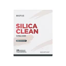Силика Клин, Silica Clean, Biotus, 10 саше по 20 г каждый (BIO-570185)