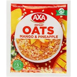 Каша вівсяна AXA з тропічними фруктами 40 г (757531)