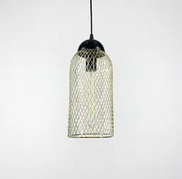 Дизайнерський підвісний золотий світильник Tori Line.F J 069