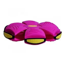 Літаючий м'яч-фрісбі, трансформер M12081, у коробці (6900077120813) Рожевий