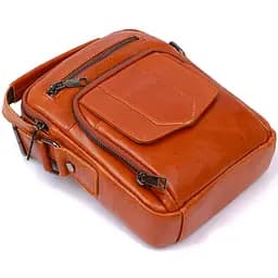 Чоловіча шкіряна сумка Vintage 16х20х4,5 см sum0020296 - мініатюра 4