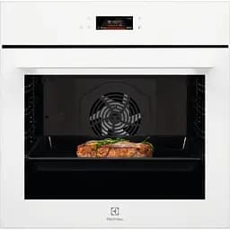 Electrolux Духовий шафа Electrolux електричний, 72л, A+, дисплей, конвекція, телескопічні напрямні, білий