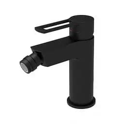 Смеситель для биде Paffoni Ringo с донным клапаном black matt RIN135NO, Черный матовый