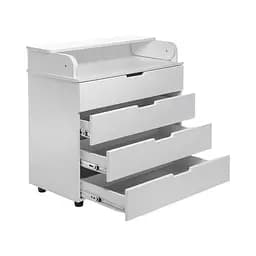 Комод пеленатор White Elegance DSK-M901 МДФ белый 900 мм