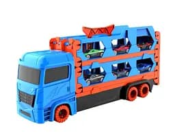 Трейлер із розкладною дорогою МН-156 ігровий трек з 2 машинками