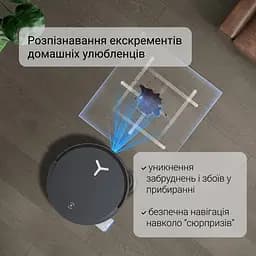 Робот-пилосос Ecovacs Deebot X8 Pro Omni DEX56 BL Black - мініатюра 6