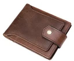 Мужской кожаный кошелек Vintage 9.5х12х2 см acs0015054