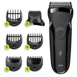 Електрична бритва Braun Series 3 300BT Black - мініатюра 2