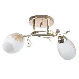 Люстра стельова Brille класична E27 60W G (LK-386C/2)