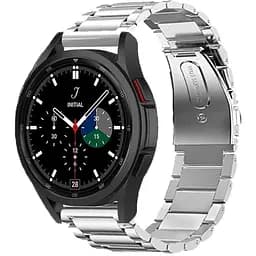 Металевий ремінець Watchbands Stainless Premium для Samsung Galaxy Watch 4 Classic 46mm - срібний розмір L ширина кріплення 20мм (WB00S4MPREMIUM2446)