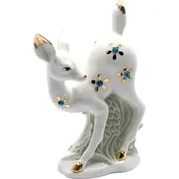 Оленятко фарфор 14,5х9,5х6 см (b2006)
