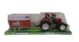 Трактор с прицепом 4066-6066-8066-9066 инерция, в слюде (6968223110989) Вид 1