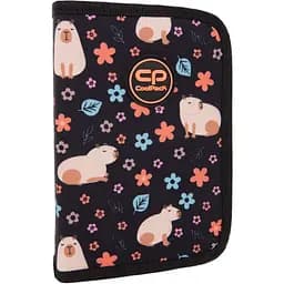 Пенал на молнии CoolPack Clipper Capybara с органайзером для ручек 20x14x3 см (F076937)