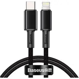 Кабель Baseus High Density Braided USB-C to Lightning 1 m Black (CATLGD-01) [100368]