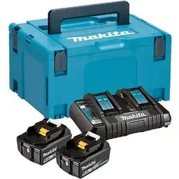 Набор аккумулятора и зарядного устройства 197629-2 LXT BL1850B 2х18В Makita hoz0014325