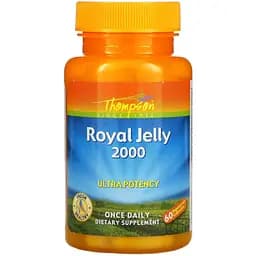 Маточне молочко Thompson Royal Jelly 2000 мг 60 вегетаріанських капсул