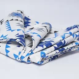 Простирадло Moon&Star Blue Mosaic Бязь Gold Люкс 180х220 см (MS-860000122)